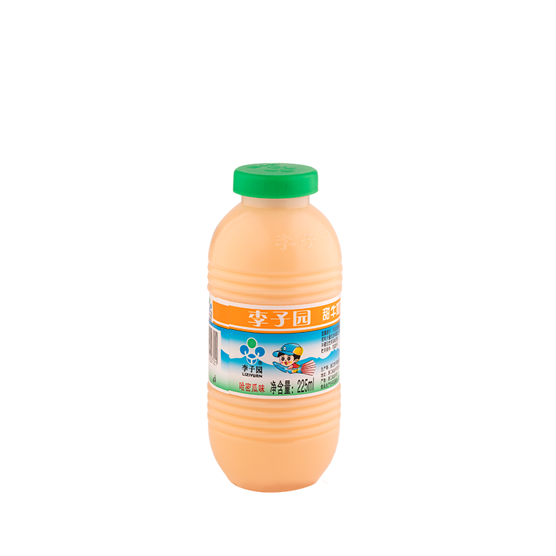 甜牛奶乳飲料（哈密瓜味），單瓶凈含量225ml