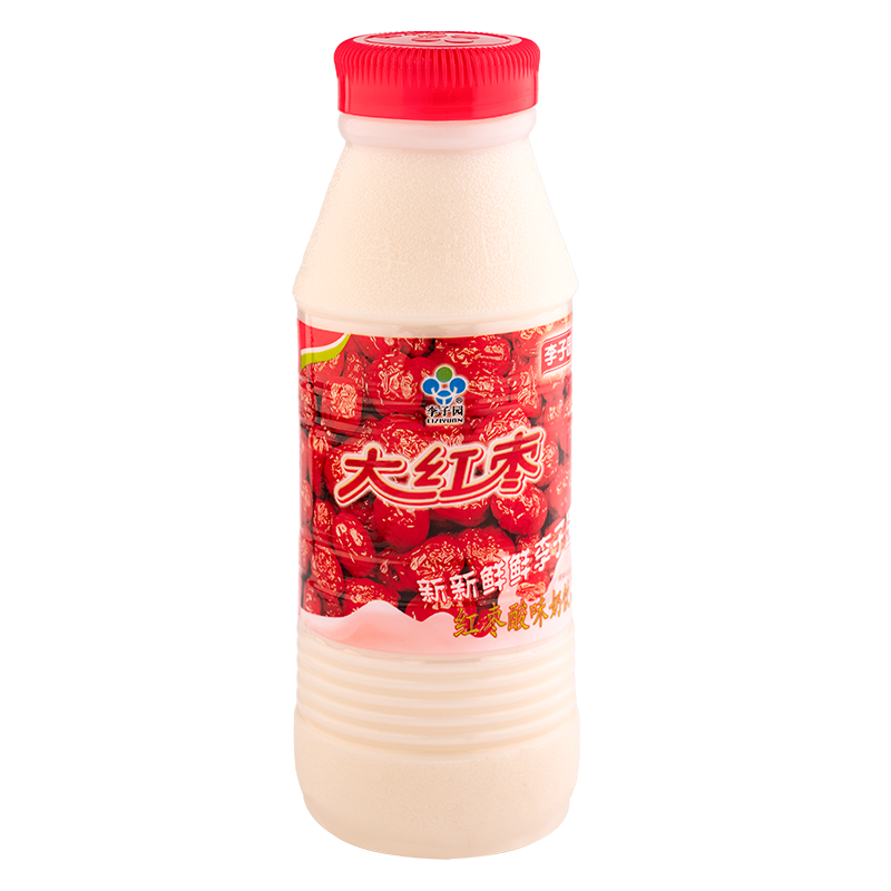 紅棗酸味奶飲品，單瓶?jī)艉?50克