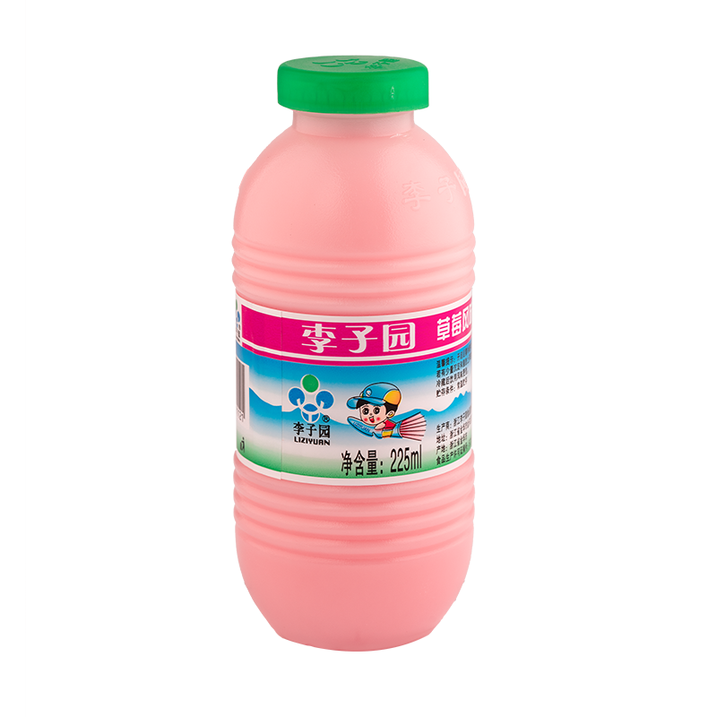 草莓風(fēng)味乳飲料，單瓶凈含量225ml